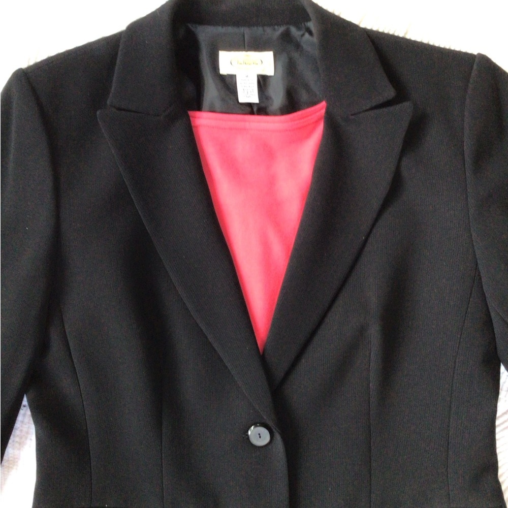 Talbots Classic Black Blazer SZ 8 Quiet Luxury Dress Up or Down